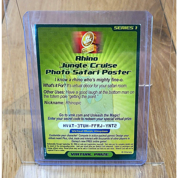 Virtual Magic Kingdom VMK Jungle Cruise Poster Card - Picture 2 of 2